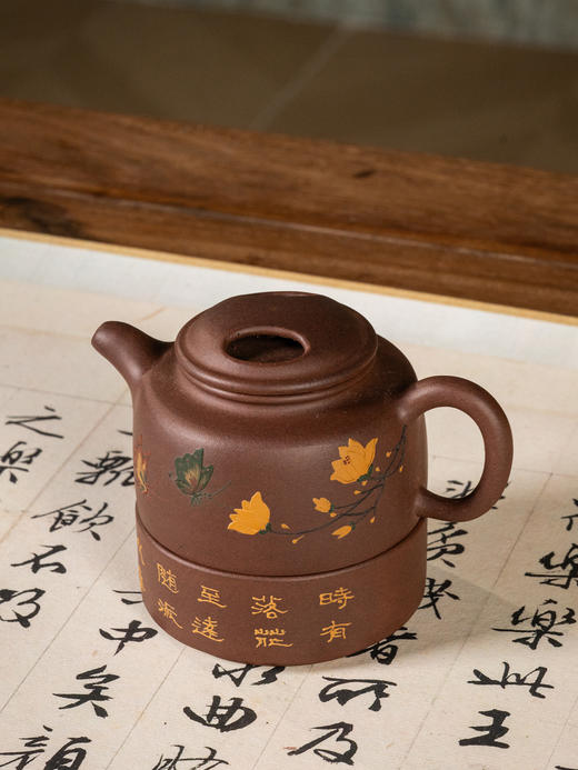 《泥绘小品组合》 曹安祥   传统工艺大师，中工美高级工艺美术师，紫砂艺术家 商品图1