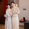 LHS C53婚礼连衣裙高贵年轻结婚喜妈妈礼服 商品缩略图2