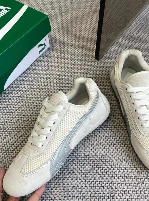PUMA Speedcat Premium 舒适百搭 薄底鞋 防滑耐磨 低帮 生活休闲鞋 男女同款 云端白 HY004（ZX*HY） 商品图2