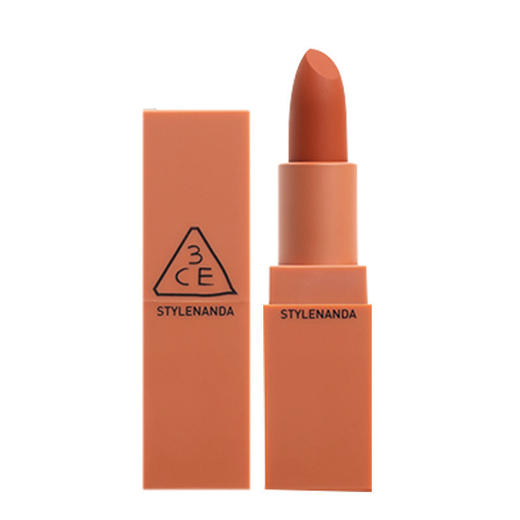 3CE 哑光口红 #220 HIT ME UP 南瓜色 3.5G 商品图0