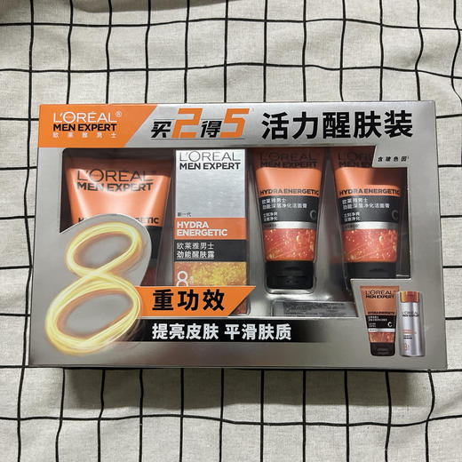 欧莱雅男士活力醒肤装 商品图0