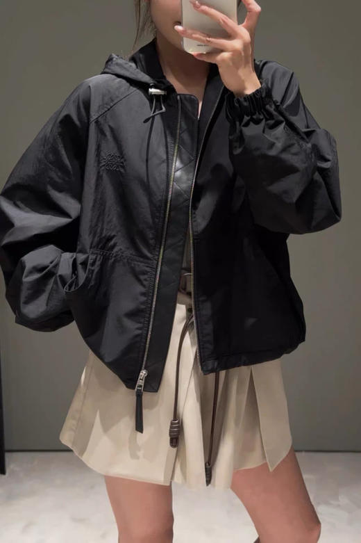 罗意威 25早秋新款连帽风衣 订织订染三防梭织面料（TM） 商品图8