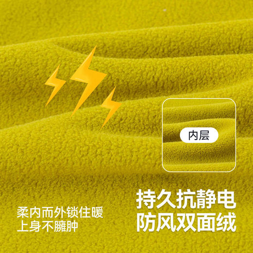 【抗静电】嘟嘟家儿童外套秋款男童秋装上衣双面绒宝宝绒感外衫潮 商品图3