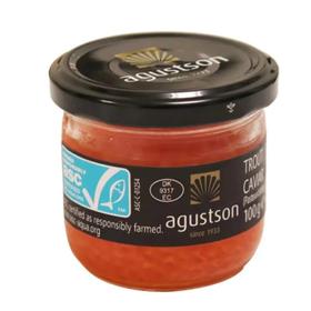【超市】agustson 朗菲圆 鳟鱼鱼子酱100g