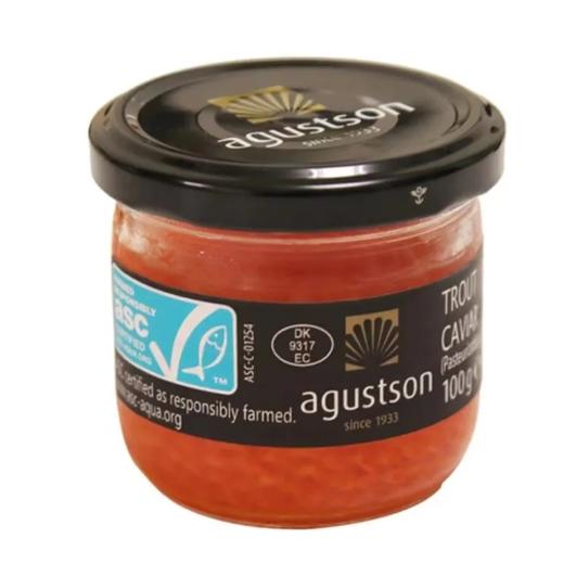【超市】agustson 朗菲圆 鳟鱼鱼子酱100g 商品图0