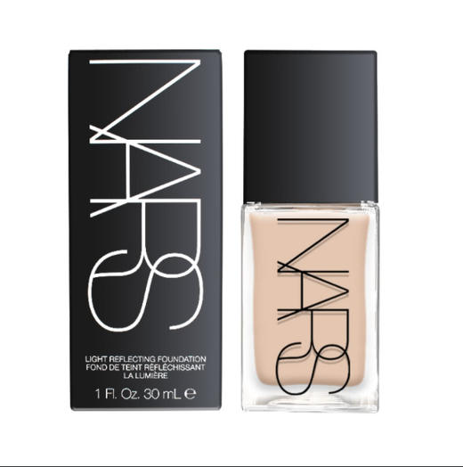 NARS 超方瓶流光美肌粉底液 30ml 养肤持色持妆抗暗沉遮瑕L2 中一白 商品图0