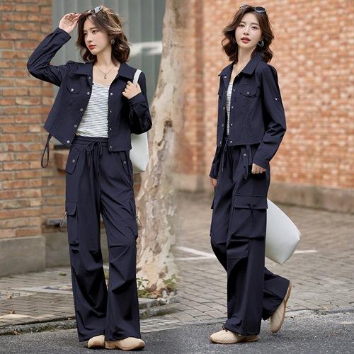 潮流时尚，工装范儿三件套HR-YLFS9033 商品图2