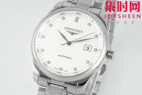 AF浪琴名匠3点历系列 名匠42mm 白盘钻面 男士腕表
机芯：搭载改L888.5