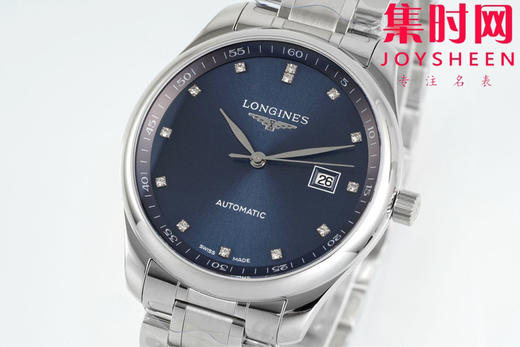 AF浪琴名匠3点历系列 名匠42mm 蓝盘钻面 男士腕表
机芯：搭载改L888.5 商品图0