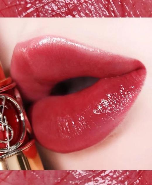 YSL圣罗兰莹亮纯魅 圆管口红#129  浆果冷调洋红 滋润显色 商品图0