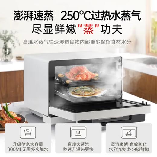 【春上新】10楼 松下（Panasonic）家用微蒸烤箱炸四合一式变频微波炉  NN-DS57QW微蒸烤炸一体机28L家用变频微波炉蒸烤箱电烤箱  吊牌价3999元  活动价3299元 商品图4