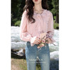 鹿向南「樱梨诗集」设计感粉色法式长袖衬衫女秋季别致巨显瘦上衣 商品缩略图0