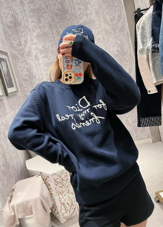 中性款刺绣针织衫毛衣010 商品图3