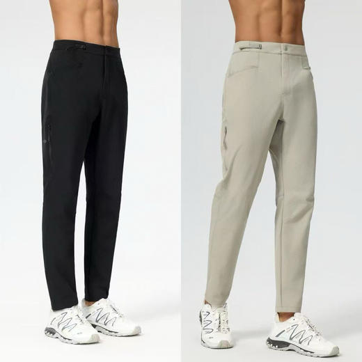 点此购买 lululemon露露男士经典百搭户外运动徒步速干长裤 kad 329129 商品图8