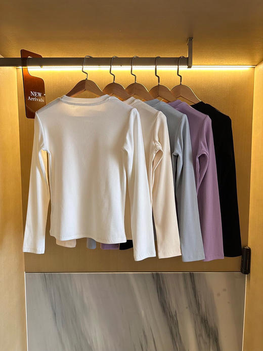 FXA 4313 圆领五色打底衫 商品图7