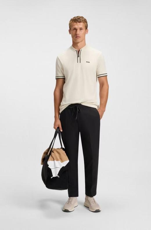 H.B 防泼科技面料直筒休闲裤 WK820 商品图0