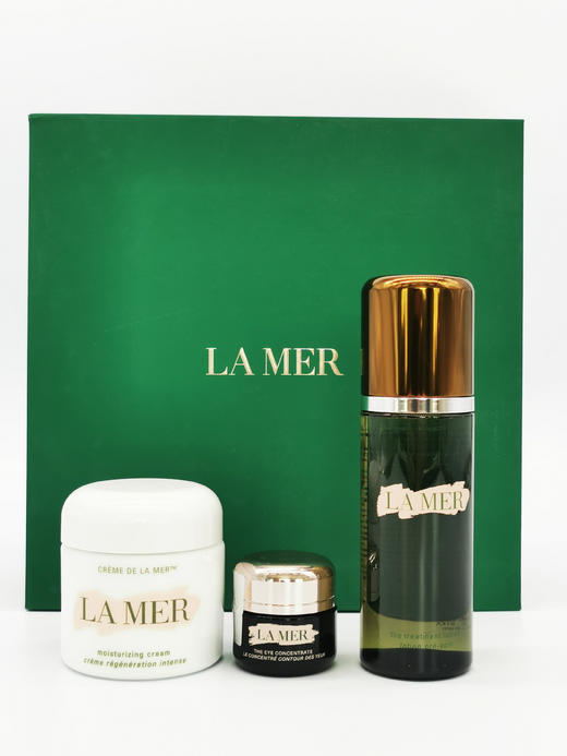 海蓝之谜520限定礼盒款B（精粹水150ml+绿眼霜15ml+经典面霜100ml） 商品图0