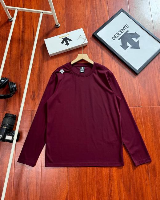 【高品质盒装】 DESCENTE / 迪桑特刺绣基础长袖T恤 商品图5