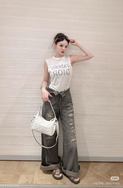 TY21-DIOR迪奥 FW25 棉质字母无袖背心 女款 多色（QQ） 商品图0