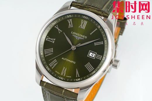 AF浪琴名匠3点历系列 名匠42mm 绿罗马 男士腕表
机芯：搭载改L888.5 商品图2