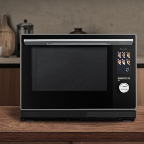 【云粉节】10楼 松下微蒸烤炸一体机万食炉上烤下煮31L大容量家用变频微波炉烤箱【AI热力导航+双动力烘烤】NN-CS308R  吊牌价7999元   活动价7499元