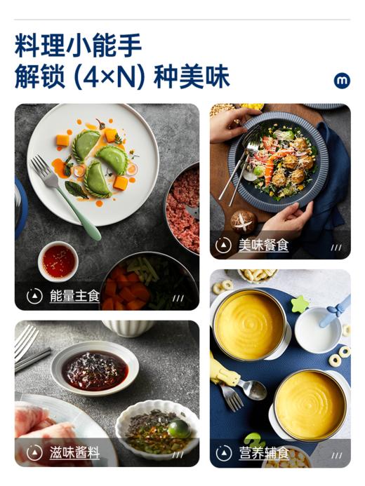 摩飞绞肉机家用佐料机多功能电动碎肉绞馅辅食机烹饪机搅拌料理机 MR9405 商品图2