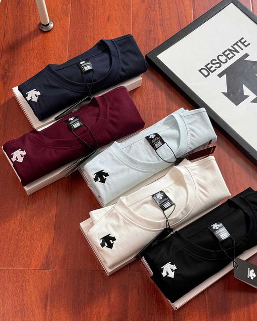 【高品质盒装】 DESCENTE / 迪桑特刺绣基础长袖T恤 商品图8
