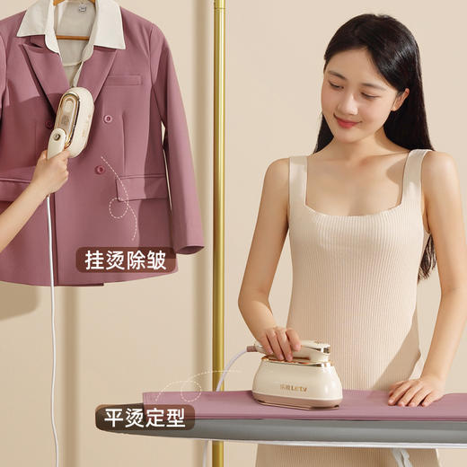 【10秒出蒸汽🔥厚衣薄衣全搞定】乐视挂烫机电熨斗 家用手持小型熨烫机 全自动蒸汽宿舍便携衣物除皱，手持便携，180°折叠收纳！强劲蒸汽💨瞬间抚平褶皱，四季衣物焕然如新✨ 商品图3