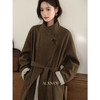 鹿向南「日落大道」时尚复古长款风衣女秋季新款小众咖色宽松外套 商品缩略图2