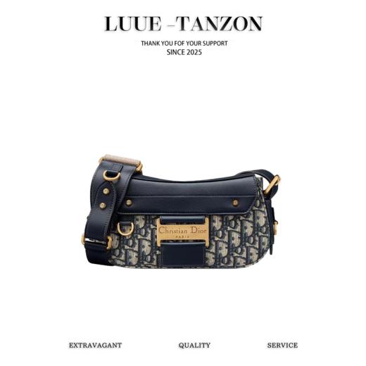 BT335-迪奥 Streetchic 复古金色五金件装饰 小牛皮 单肩包 多色 商品图0