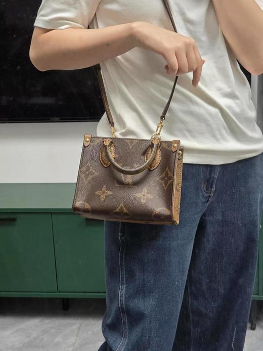 BT036-驴家 ONTHEGO BB 字母徽标丛林包 皮革 单肩斜挎手提包（BT*ZJ） 商品图10