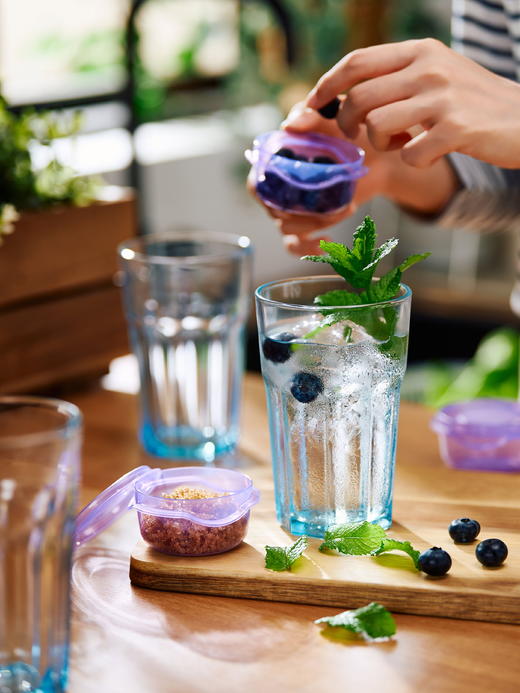 IKEA 宜家 POKAL 博克尔 杯子 浅蓝色 35 厘升 商品图5