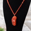 附证书【原矿 天然 ❤️可收藏级别 南红】项链，108珠串，天然柿子红，樱桃红，辣椒红，无裂饱满，值得珍藏【非质量问题不退换】 商品缩略图0