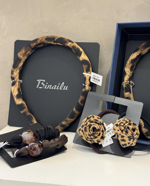 Binailu比奈鹿秋冬氛围“豹力”美学六件套 商品图2