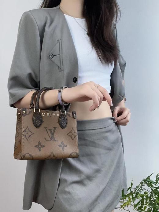 BT036-驴家 ONTHEGO BB 字母徽标丛林包 皮革 单肩斜挎手提包（BT*ZJ） 商品图1