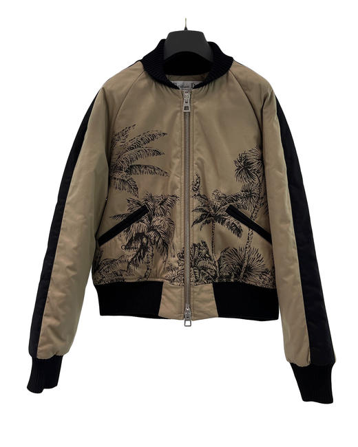 女款印花夹棉飞行夹克外套010 商品图0