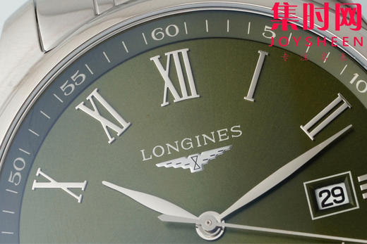 AF浪琴名匠3点历系列 名匠42mm 绿罗马 男士腕表
机芯：搭载改L888.5 商品图2