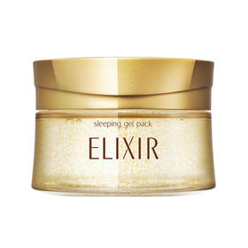 【日版】ELIXIR/怡丽丝尔 高弹力胶原蛋白补水睡眠面膜 金色 105G