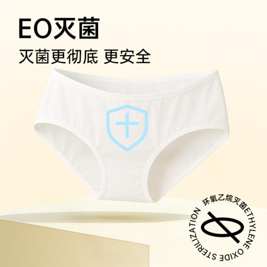 【天丝内裤】BEBESTAR 女士日抛莱赛尔内裤出行旅游出差适用 商品图1