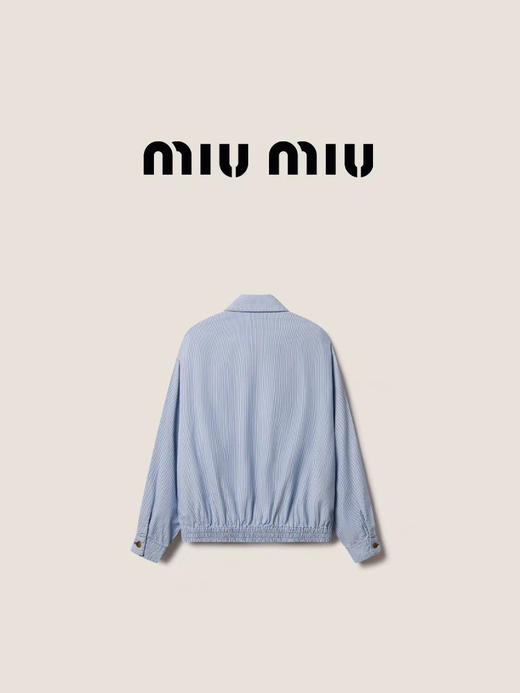 MM 25秋季新款条纹拉链夹克外套 Z-15595 商品图7