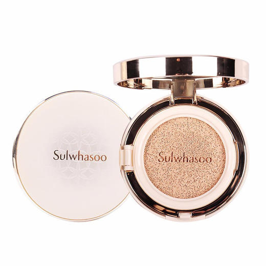 【含替换芯】SULWHASOO/雪花秀 致美采淡经典气垫粉底BB霜 15G*2 商品图0