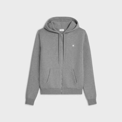 CE-S 凯旋门刺绣拉链开衫 商品图0