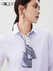 G2000【配送丝巾/莫代尔舒适弹/商场新款】女装FW25通勤长袖衬衫56221063 商品缩略图2