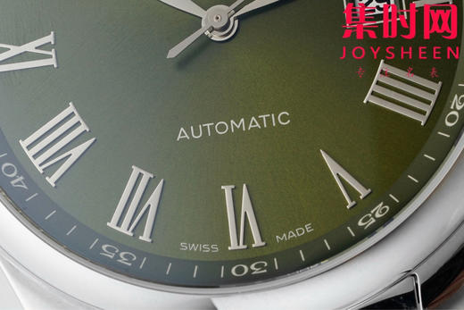 AF浪琴名匠3点历系列 名匠42mm 绿罗马 男士腕表
机芯：搭载改L888.5 商品图3