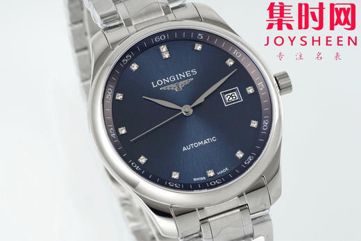 AF浪琴名匠3点历系列 名匠42mm 蓝盘钻面 男士腕表
机芯：搭载改L888.5 商品图1