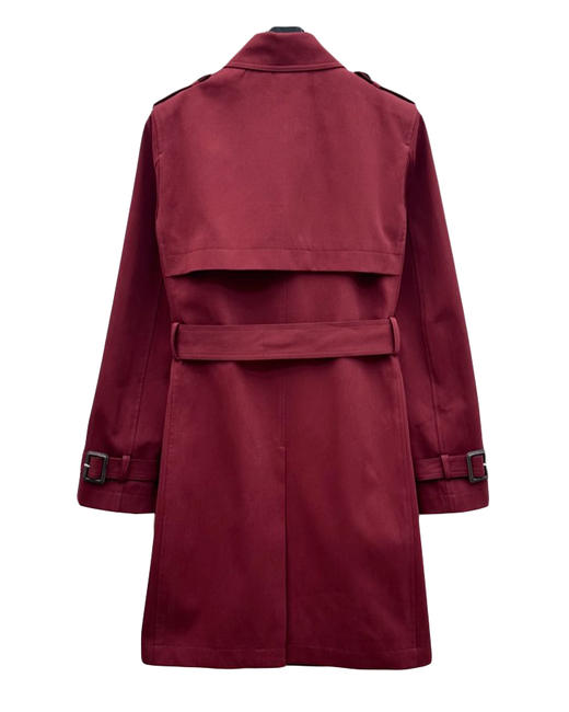 女款棉质腰带风衣外套G00 商品图1