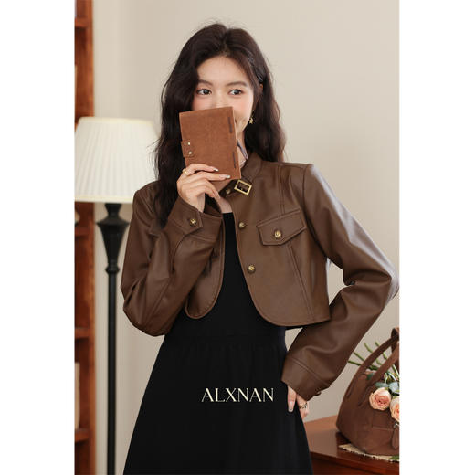 鹿向南「朦胧日记」黑色无袖吊带背心连衣裙巨显瘦A字长裙女初秋LXN32260PY+LXN32050 商品图4