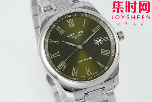 AF浪琴名匠3点历系列 名匠42mm 绿罗马 男士腕表
机芯：搭载改L888.5 商品图1