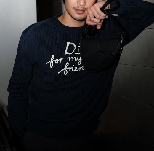 中性款刺绣针织衫毛衣010 商品图4