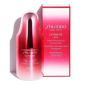 资生堂新红妍眼部精华露15ML 红腰子眼霜淡黑眼圈抗皱提拉紧致